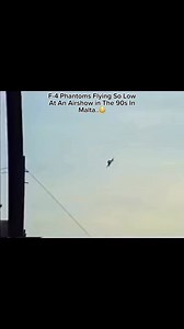This F-4 Really Flew Between Buildings Low Level At An Airshow In Malta In The 90S..😳 | CA Aviation