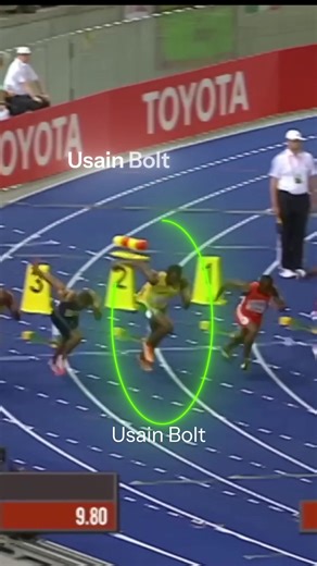 As many of us already know… Because of his height, Usain Bolt had a longer stride length and better top speed than everyone on the field. However, his stride rate was actually one of the slowest on the field. Regardless of your height, you should be optimizing for top speed. Statistically even shorter sprinters achieve higher top speed with bigger stride length more than stride rate. #usainbolt