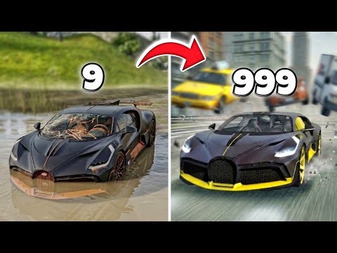 Upgrading Bugatti Divo 9 to 999 Speed🤯| Extreme Car Driving Simulator🔥|