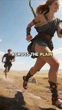 The Legendary Greek Myth of Atalanta’s Epic Race #GreekMythology #Atalanta #shorts #AncientGreece