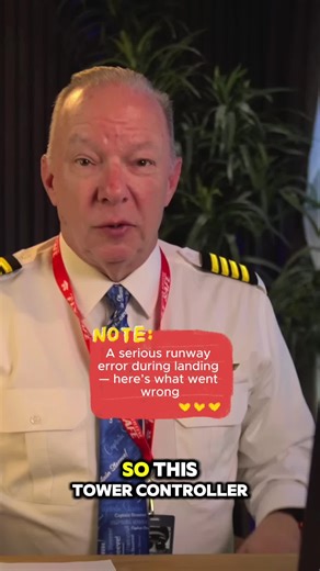 A serious runway error during landing — here’s what went wrong #aviationsafety #runwayincursion #flightanalysis #airlineincident #captainsteeeve
