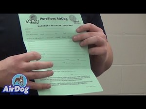 AirDog® Lifetime Warranty Registration Process