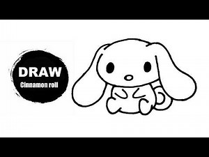How to Draw a Cinnamon Roll in 5 Easy Steps | Cute Cinnamoroll Drawing Easy Step By Step