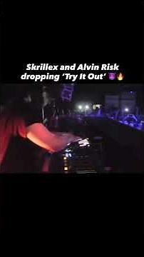 ‪@Skrillex‬ and ‪@AlvinRisk‬ dropping 'Try It Out'