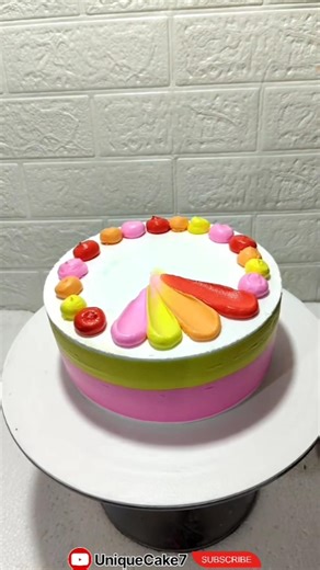 Amazing Vainilla Cake Decorating Ideas ❤️ || Simple Creative Cake Recipe 😋 || #cakedesign #cakes
