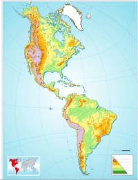 Mapa físico de América (1)