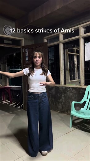 12 basic strikes of Arnis