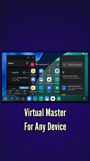 Virtual Master Custom ROM | Desktop Mode