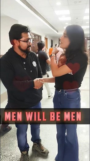 Men Will Be Men🫣 Nikhil sir Handshake🤭 #physicswallah #shorts
