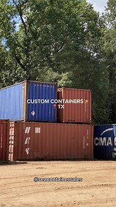 Looking for containers, but not sure where to look for deals?⁠ ⁠ ⁠ ⁠ We offer New & USED storage container as well as office containers right here in Texas!⁠ ⁠ ⁠ What about customization you ask?⁠ Great question! ⁠ ⁠ ⁠ ⁠ We offer:⁠ ⁠ - Ele⁠ctrical packages⁠ - Window packages⁠ - Door packages ⁠ ⁠ -Ground level access⁠ ⁠ ⁠ - No need for stairs⁠ ⁠ ⁠ - AC units ⁠ ⁠ ⁠ ⁠ more!⁠ ⁠ ⁠ ⁠ All with NO set up fees and LOW monthly rental costs. ⁠ ⁠ ⁠ ⁠ Feel free to swing by and take a look at our container ga