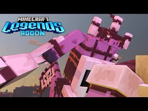 New!! Minecraft Legends Addon MCPE 1.19/1.20