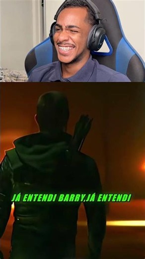 Arqueiro VS Flash KKKKKK 😂😂😂#edit #series #flash