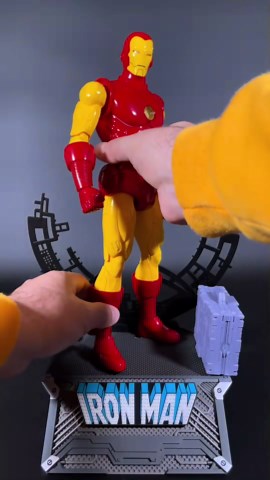 Unboxing the Classic Iron Man Comic Version – A Must-Have for Marvel Fans