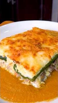 Chile Rellenos Beef Casserole Easy Recipe and No Frying! #shorts