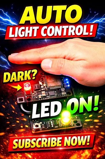 This Arduino Trick Cuts Light Energy in Half #ldrsensor #smartlights #energyefficiency