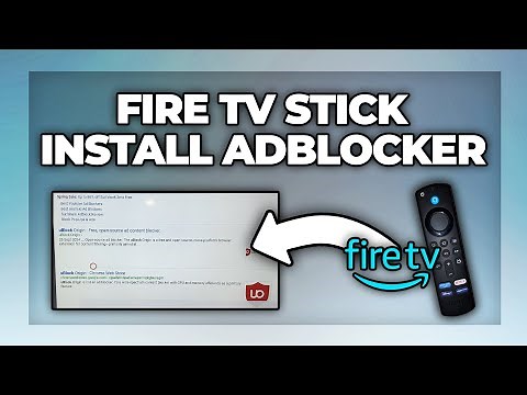 Fire TV Stick install adblocker - Tutorial