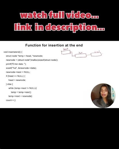 Insert Function बनाना इतना मुश्किल नहीं #linkedlist #tutorial