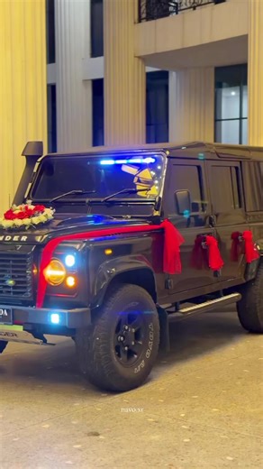 navo.xr Luxury Wedding Car ♥️ #defender #prado #viral #wedding #navoxr