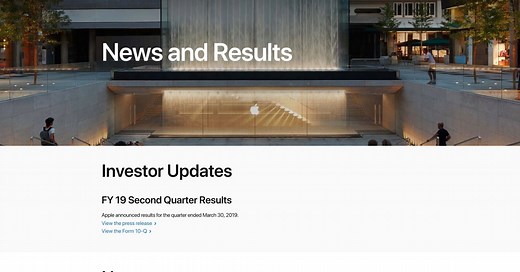 Apple Investor Relations webpage gets major overhaul - 9to5Mac