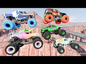 Incredible Monster Trucks Max Fun Gameplay Best of Monster Jam - Racing, Crashes, Freestyle, Fails