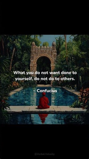 Confucius on Golden Rule