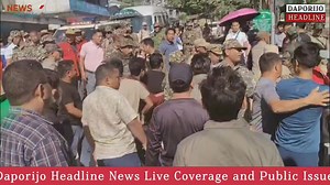 Today Regarding Subansiri HYDRO project (NHPC DAM) Rally. at Daporijo on 10 Nov 2025 | Daporijo Headline