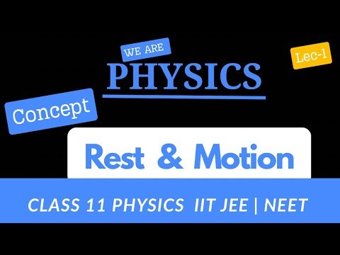 REST & MOTION | We Are Physics | Class 11 Physics