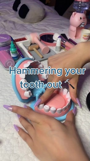 ASMR Dentist Playset: Fun for Kids with Wiggly Teeth