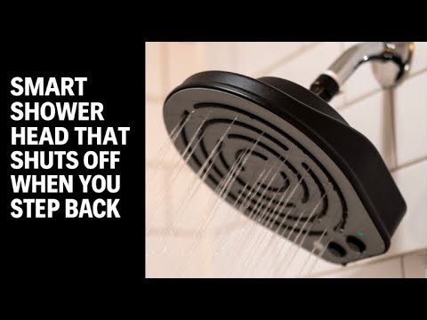 Stepback Shower— Automatic Showerhead.