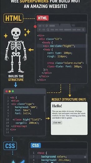 What's the difference between HTML, CSS, and JavaScript?