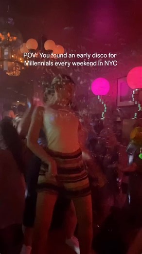 Matinée Social Club on Instagram: "Matinee Disco - The Original Matinee at @joyfacenyc 🪩 Our longest running party has been sold out every Saturday for the past 2 years and we’re not stopping any time soon. Join us for an early evening of 70-80s disco and vintage pop in one of NYC’s funkiest retro bars. Made for anyone who wants to go clubbing and be home by midnight. 🎉 All January dates are now on sale, including a rare Friday Edition of Matinee Disco on Jan 23. Visit Matinee.club for our ful