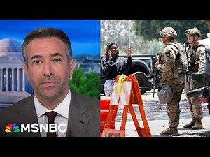 Ari Melber hammers Trump’s crackdown week — U.S. senator cuffed, Dem indicted, Marines on streets