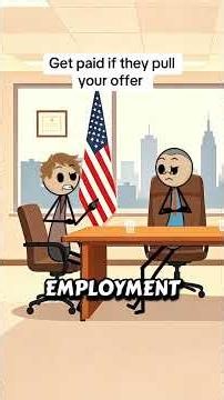 Get paid if they pull your offer #funny #dramatech #comedy #animation #cartoon#work #careeradvice