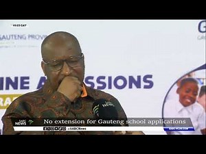 No extension for Gauteng online school applications