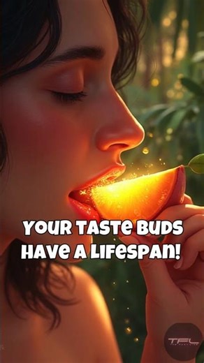Your Taste Buds Have a Lifespan! 👅⏳
