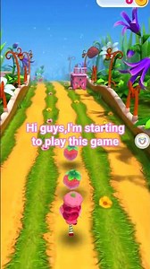 This game is strawberry shortcake berry rush💗🍓