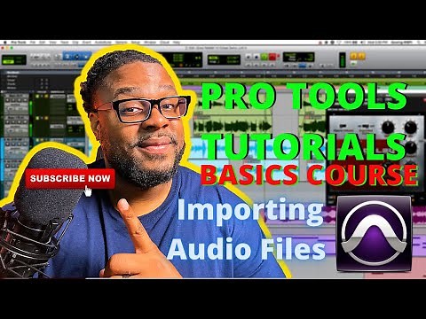First time using Pro Tools: Importing audio files
