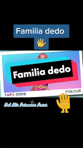 Familia Dedo: Canciones Infantiles y Diversión