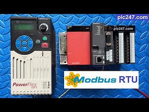 Mitsubishi QJ71C24N "Modbus RTU" PowerFlex 525 Tutorial