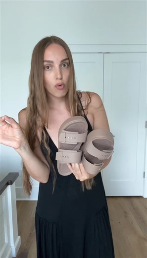 Watch Crocs Brooklyn buckle sandals are so comfortable & stylish on Amazon Live