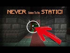 NEVER Listen To This Entity's Static! Minecraft Creepypasta BEDROCK - Uncut