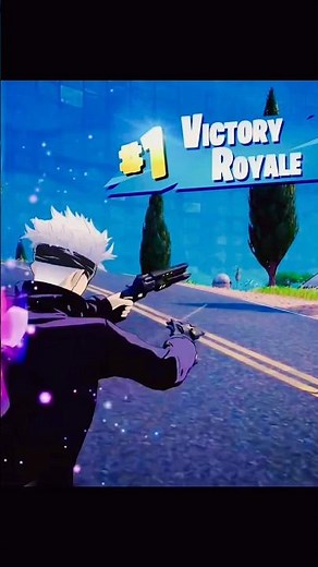 The Honored One takes the Dub! 🏆 #fortnite