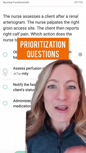 Responding to Prioritization Questions on the NCLEX Exam