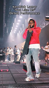🗣️ THEY NOT LIKE US 🗣️ @KendrickLamar drives the crowd wild with debut performance of “Not Like Us” at his Ken & Friends Pop Out Juneteenth concert in LA. | Universal Music Publishing Group