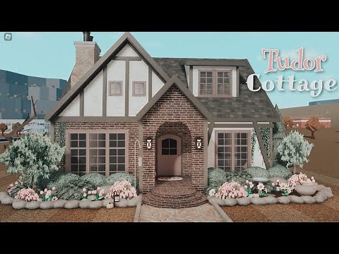 Bloxburg | Tudor style Cottage | 78k Exterior House build 🌷