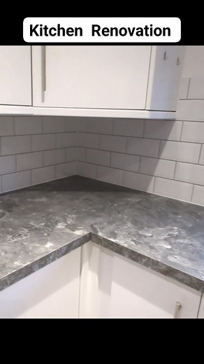 Our latest installation New worktops ,kick boards pelmets and cornice Tiled splash back Finished with mod grey grout White and clear silicone Ready for gas connection. The Finish on this looks absolutely crisp Customers are made up at the difference this has made . We do all designs any style and preference . Totally under your control Nothing is ever too much trouble for us :) | Kris Don Joinery