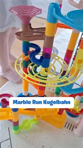 🔵🔴🟢🟡 Marble Run Kugelbahn-Set mit Aufzug und Glow-in-the-Dark-Murmeln 310 Teile 🔵🔴🟢🟡 #murble