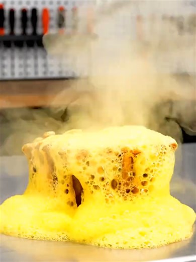 Watch this foam react instantly with rusty nails! The transformation is unreal! What color foam did you see? Drop a 🧪 if satisfying! #rustremoval #satisfying #chemicalreaction #beforeandafter #shorts