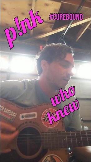 Who Knew | P!nk (Verse 1) #dailypractice #acoustic #Pink #cover #shorts