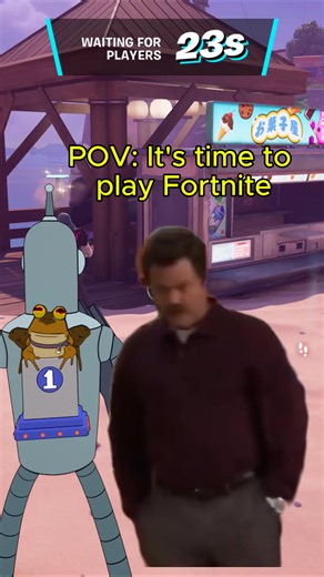Ron Swanson energy every time I log on… handle your own problems 😂🔥 #fortnite #gaming #videogamehumor #funnyreels #memes #vgh #reels | Video Game Humor